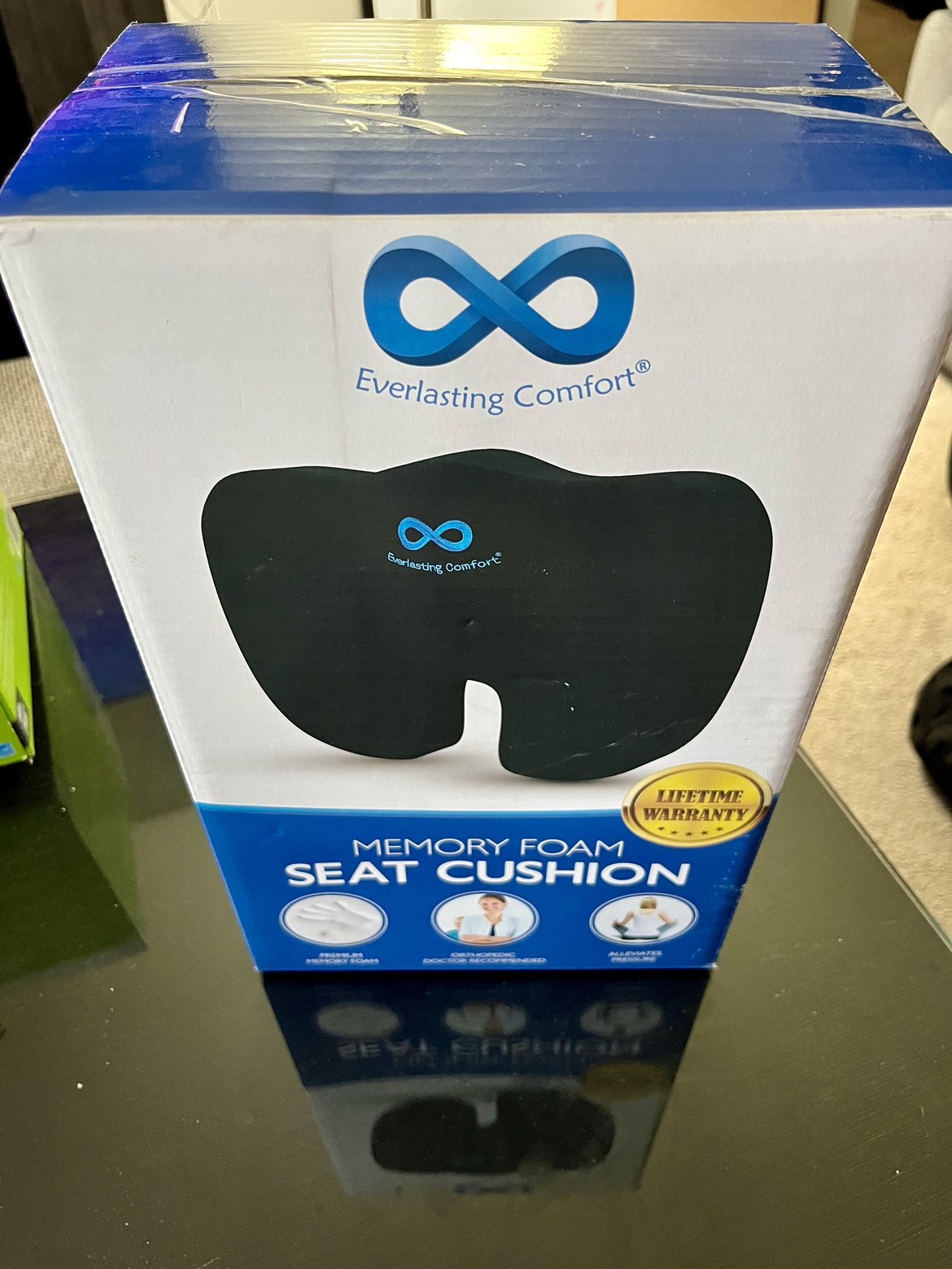 MEMORY FOAM SEAT CUSHION (unopened) image indicator(2)