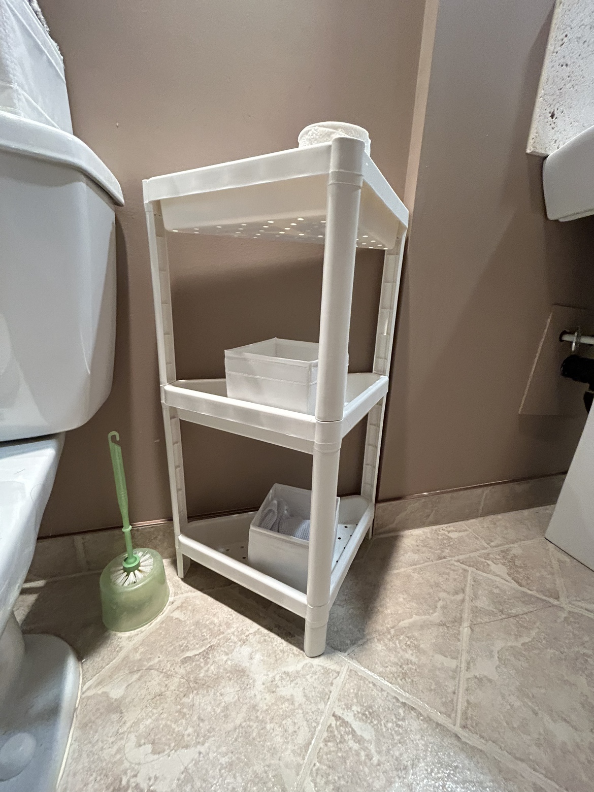 Ikea washroom shelf - photo 4