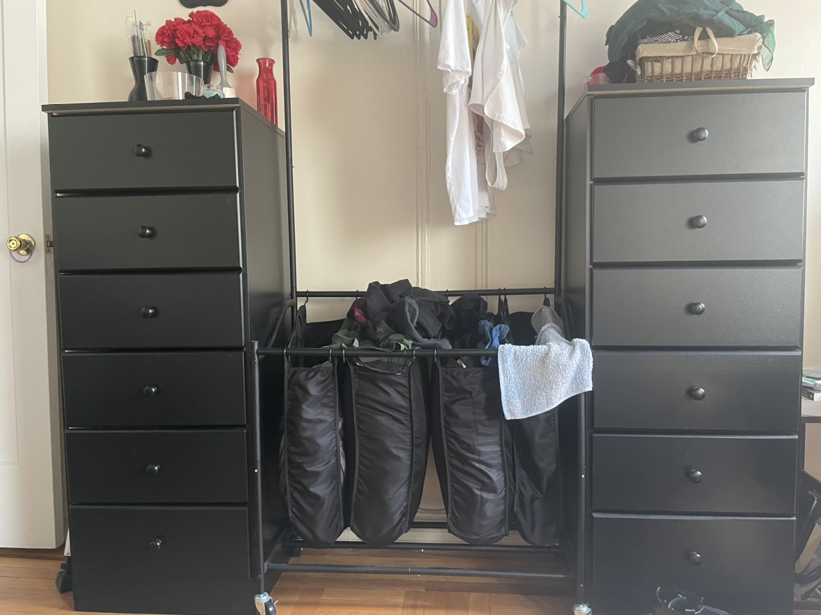 (2) Tall Dressers