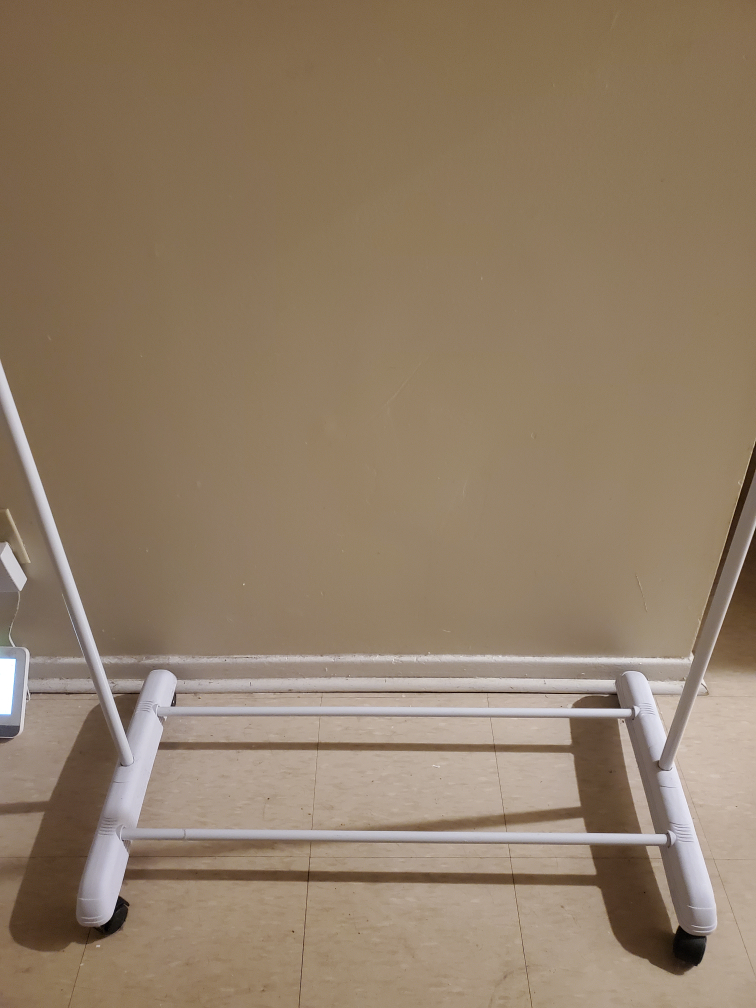 One Very Sturdy Metal clothing rack. - photo 2