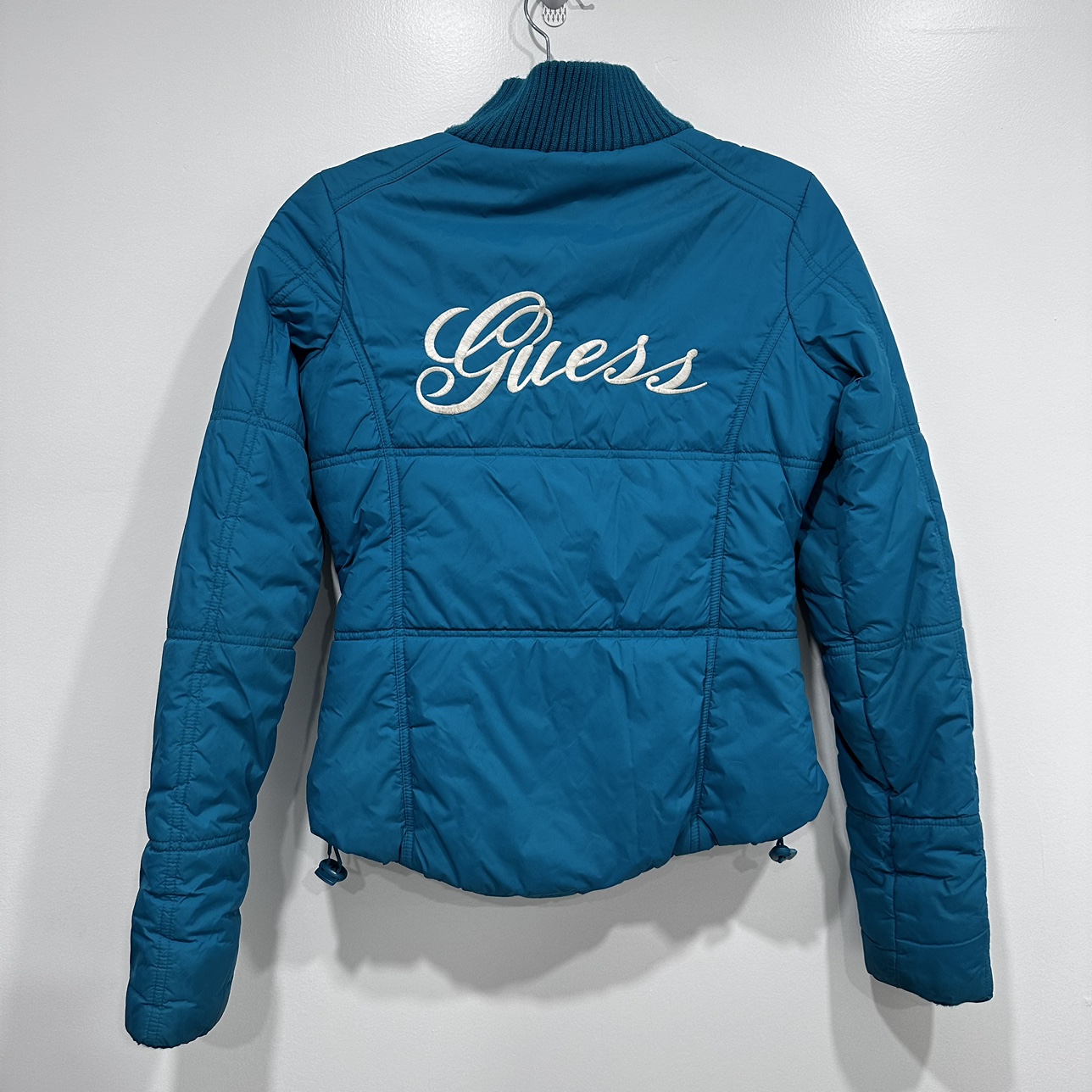Guess teal coloured jacket image indicator(2)
