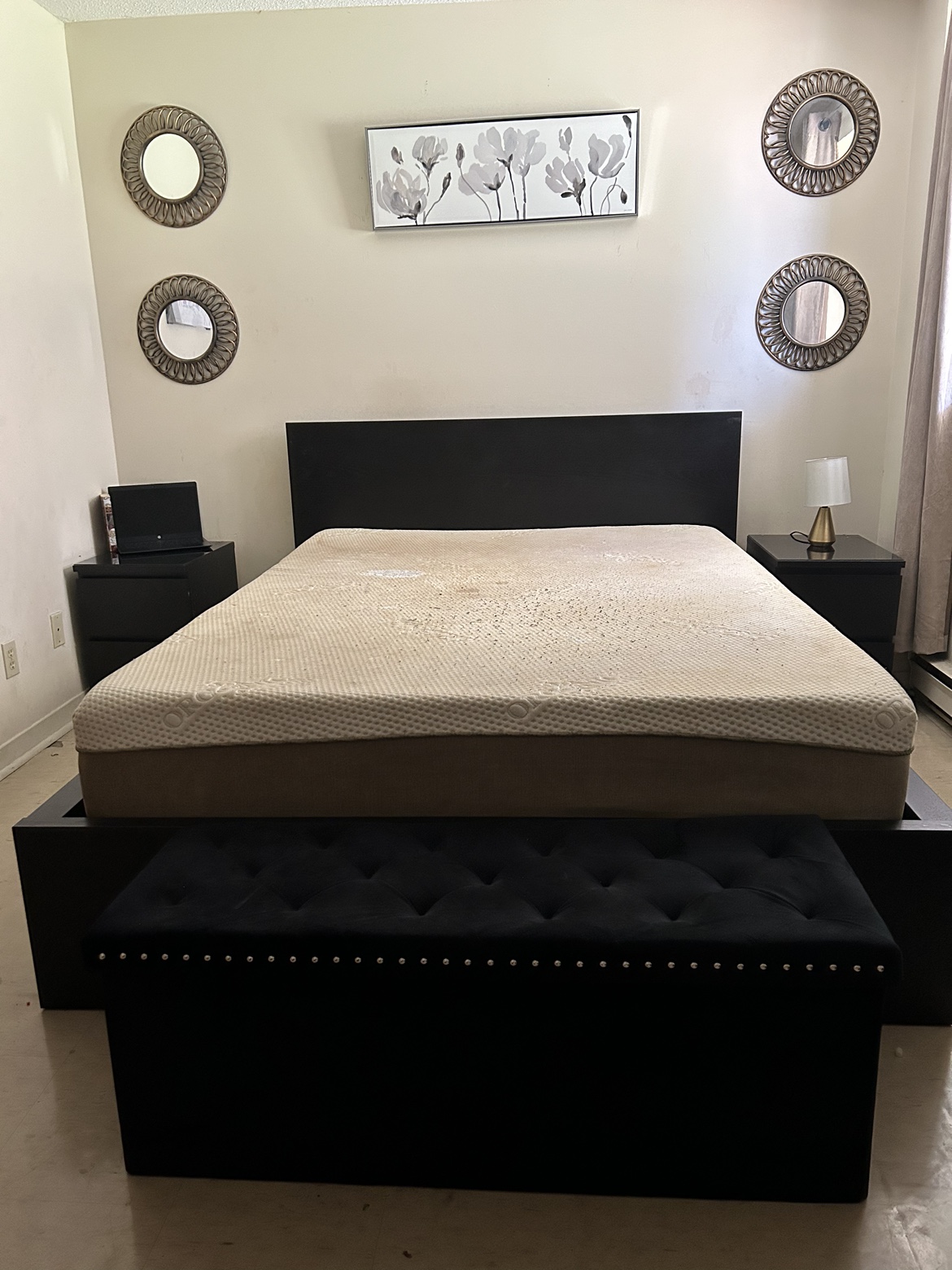 MALM Brown Queen Bedframe - photo 5
