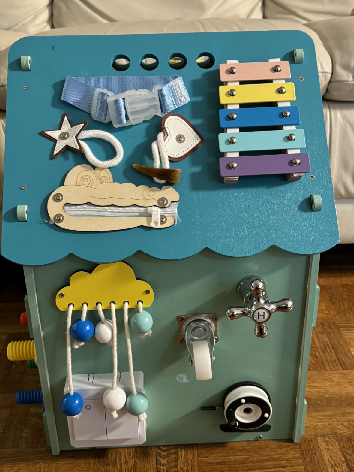 montessori wooden busy house for chilsrwn - photo 2
