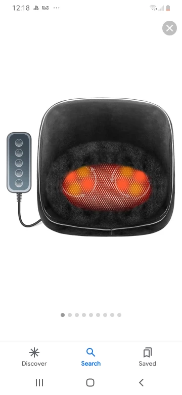 shiatsu 2 in 1 heated foot massager - photo 2