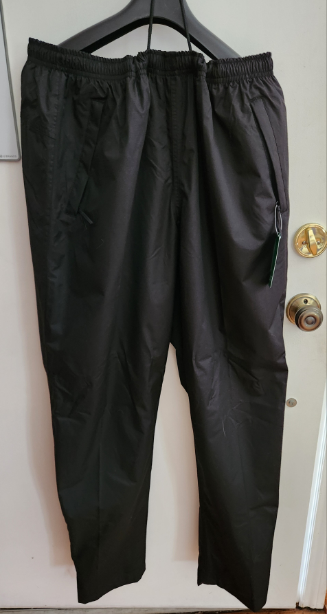 Black Water Resistant Pants