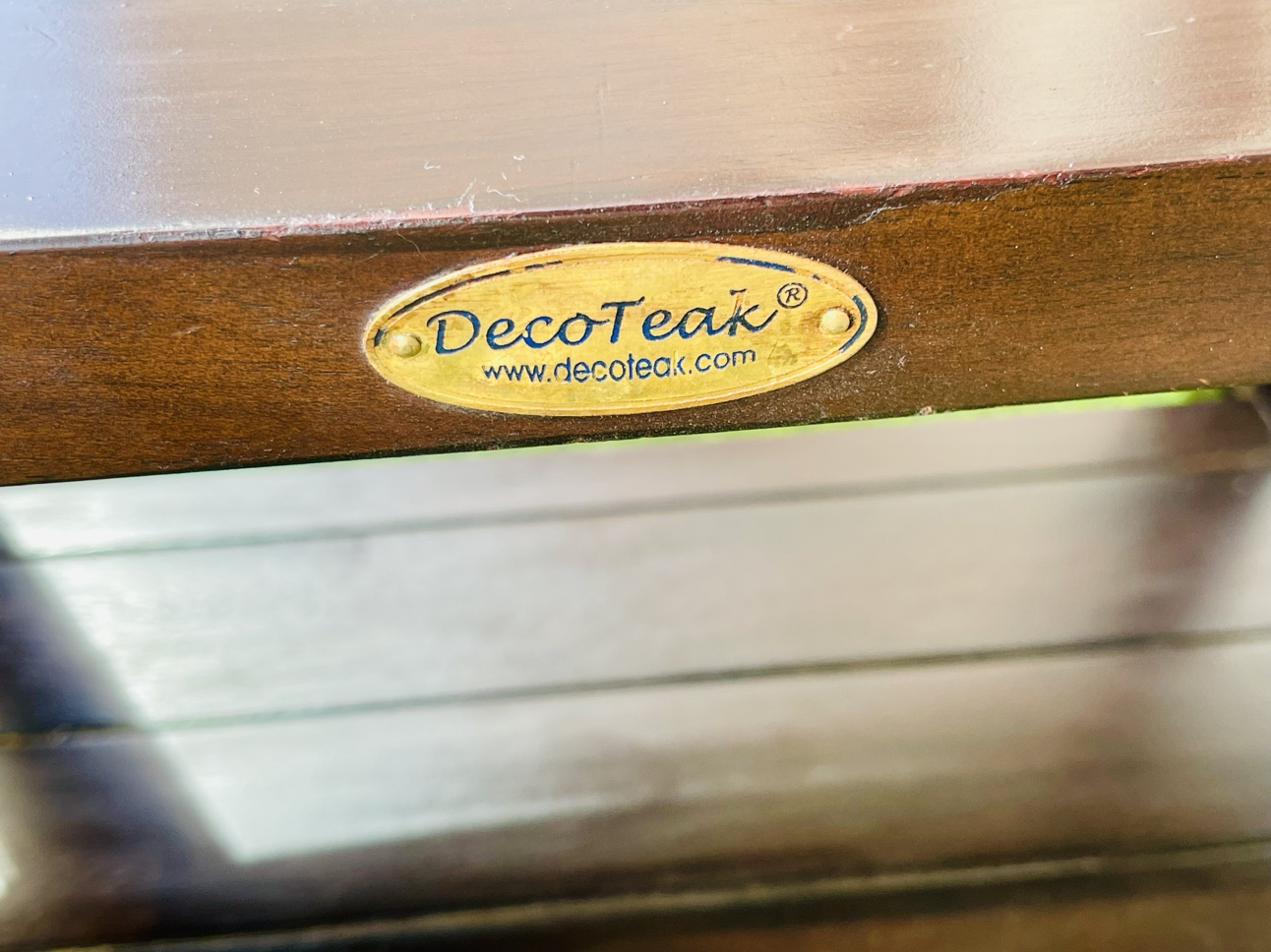 DecoTeak® Satori® 18" Teak Wood Chair or Bench in Woodland Brown - photo 5