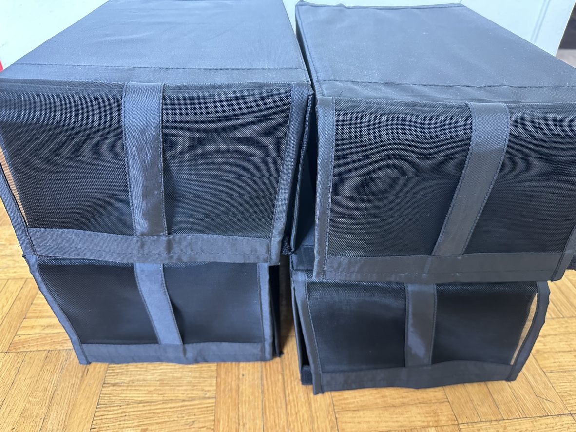 Storage Shoe boxes (4x) - Ikea Skubb, must take