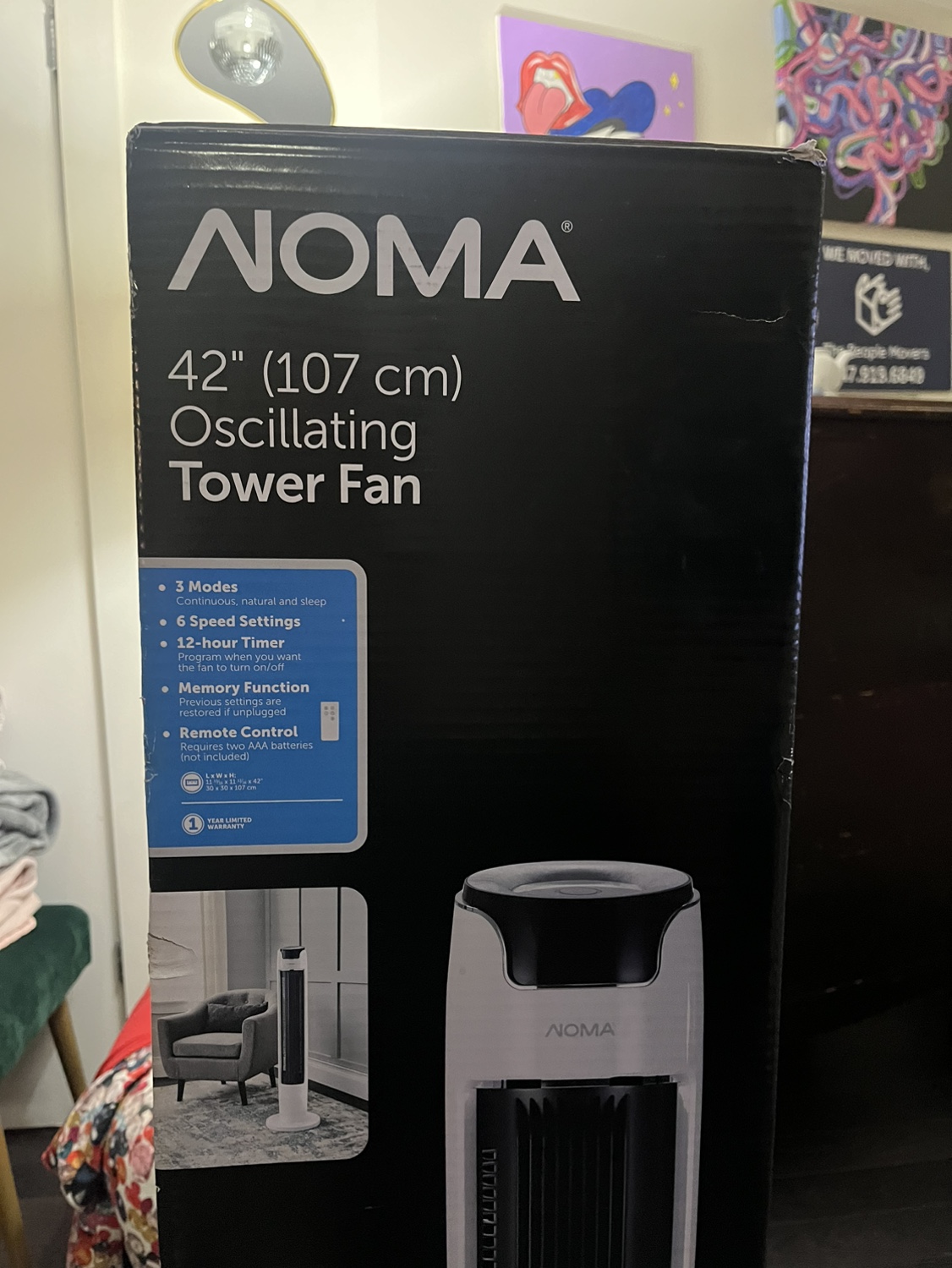 NOMA Tower Fan thumbnail