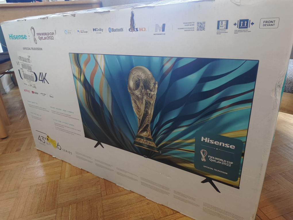 43 UHD 4K HISENSE Smart TV image indicator(7)