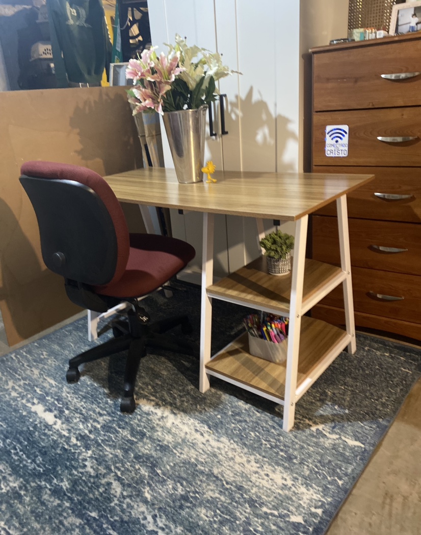 Desk and chair set
