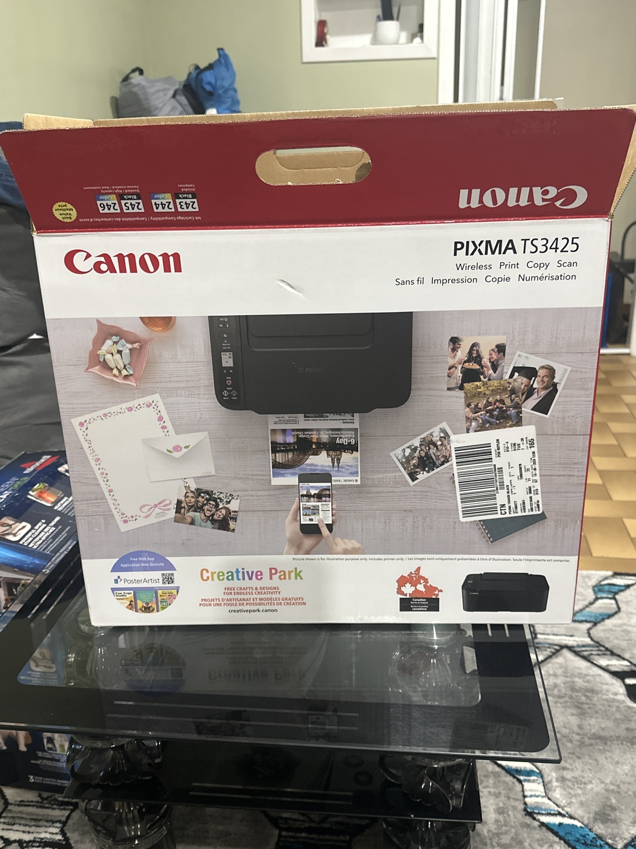 Canon printer needs ink
