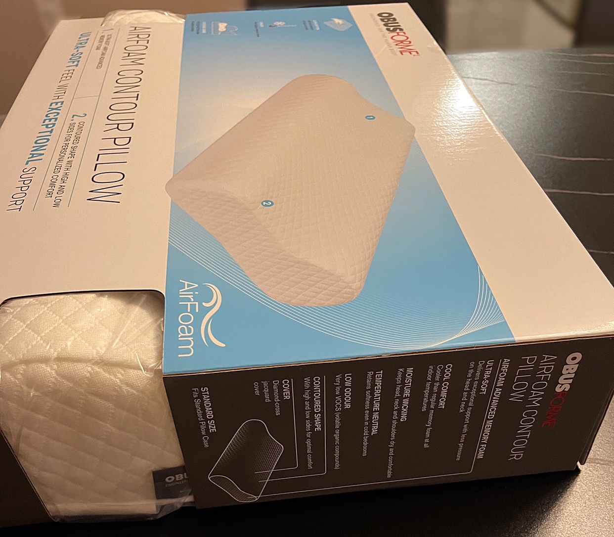 OBUSFORME AirFoam Contour Pillow - photo 2