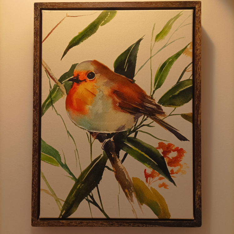 Printer on canvas image indicator(2)