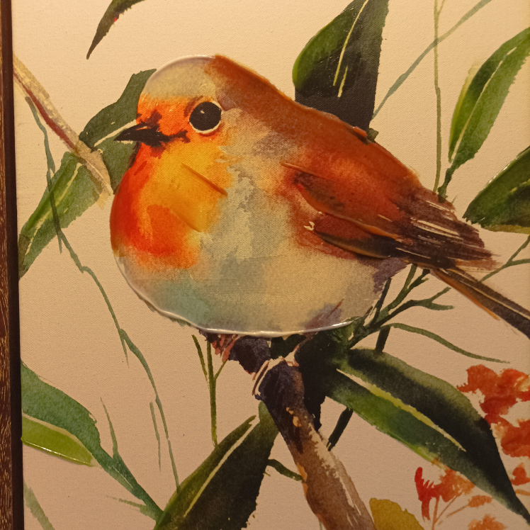 Printer on canvas image indicator(3)