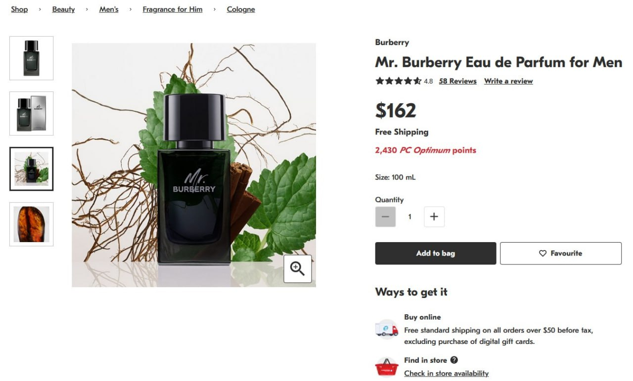 new. sealed. Burberry Mr Burberry eau de perfume for men - photo 3
