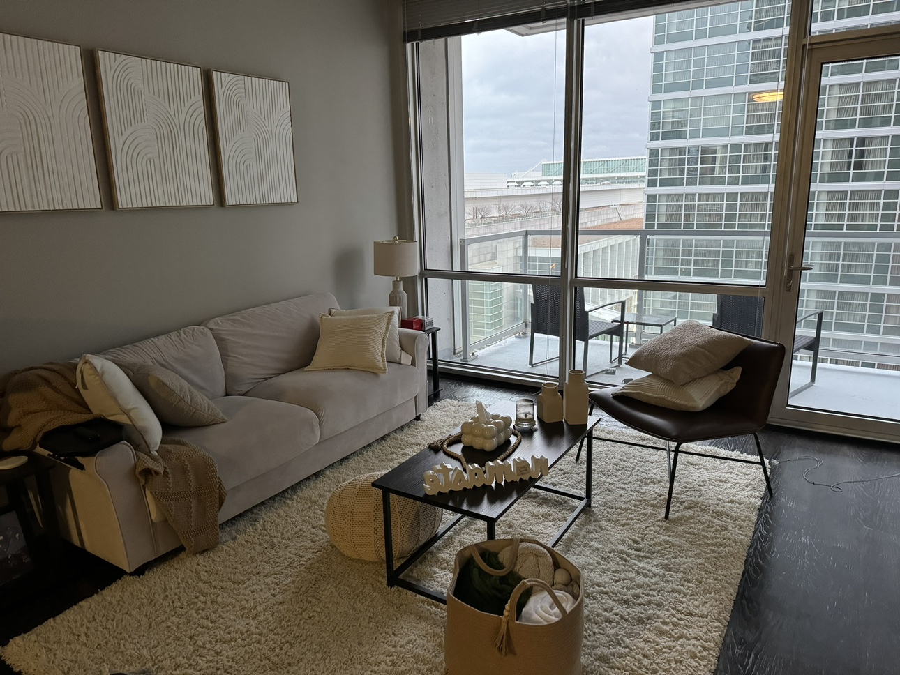 Wayfair Suede couch