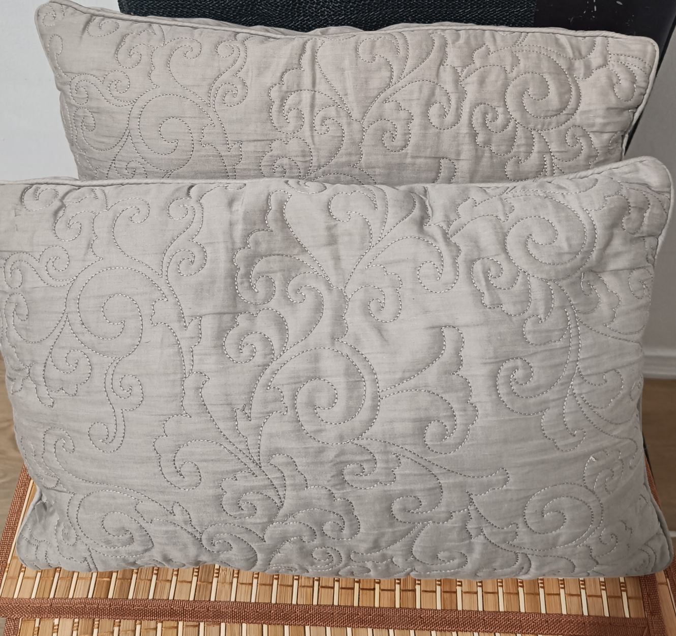 Set of 2 small Decorative Pillows + 1 mid size pillow/cushion thumbnail