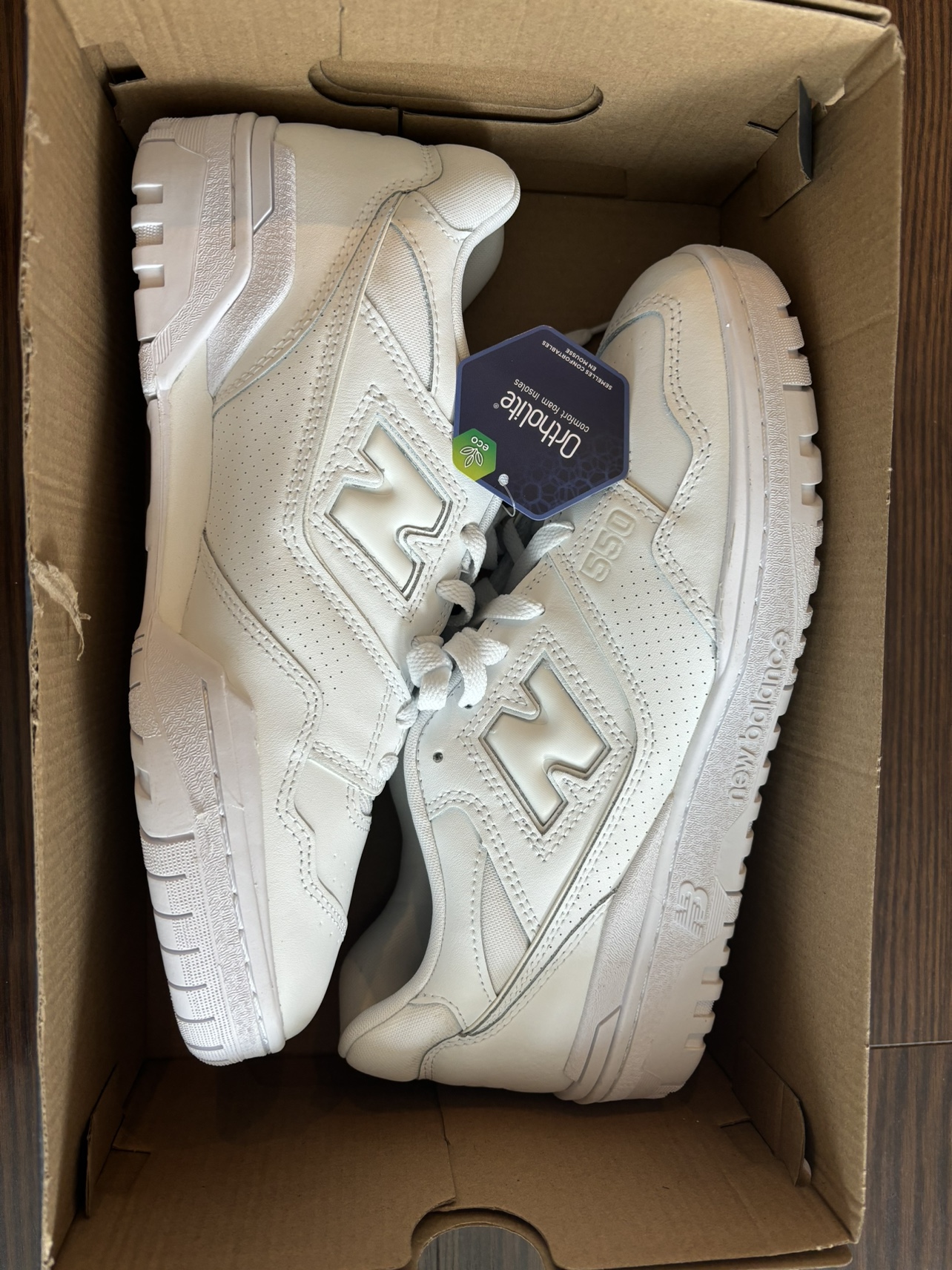 Brand New - New Balance 550 Triple White (BB550WWW) thumbnail