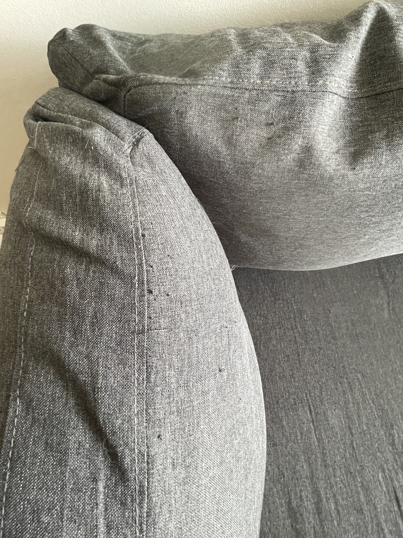 Grey L Shape Couch - photo 4