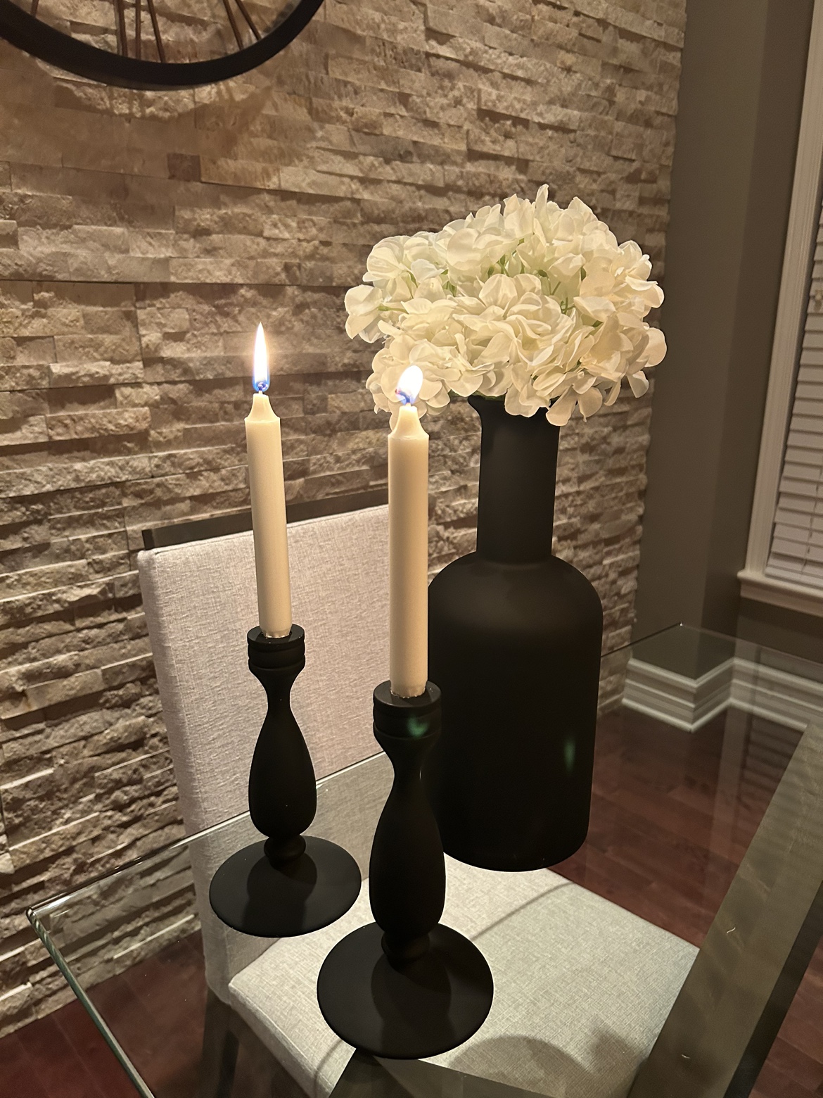 Black Decor Bottle & Candle Holders thumbnail