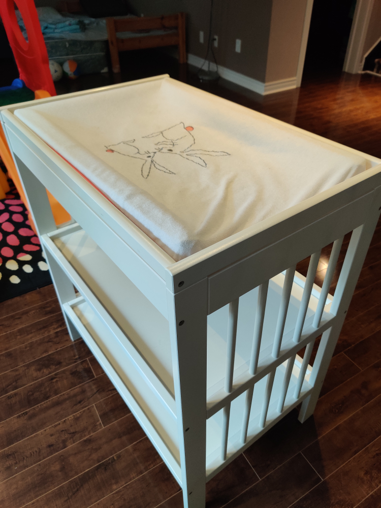 Baby changing table