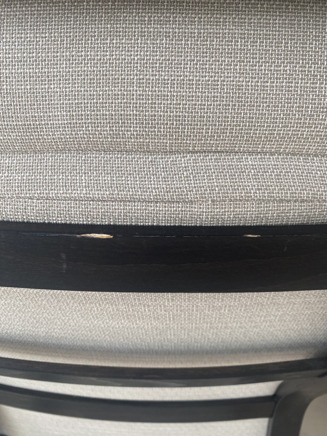 IKEA poang lounge chair - black frame & beige cushion - photo 4