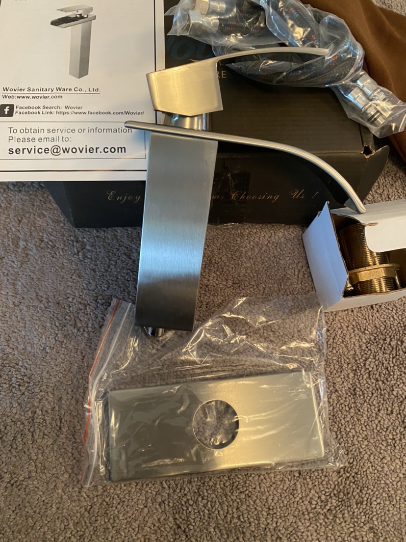 Brand new heavy bathroom faucet