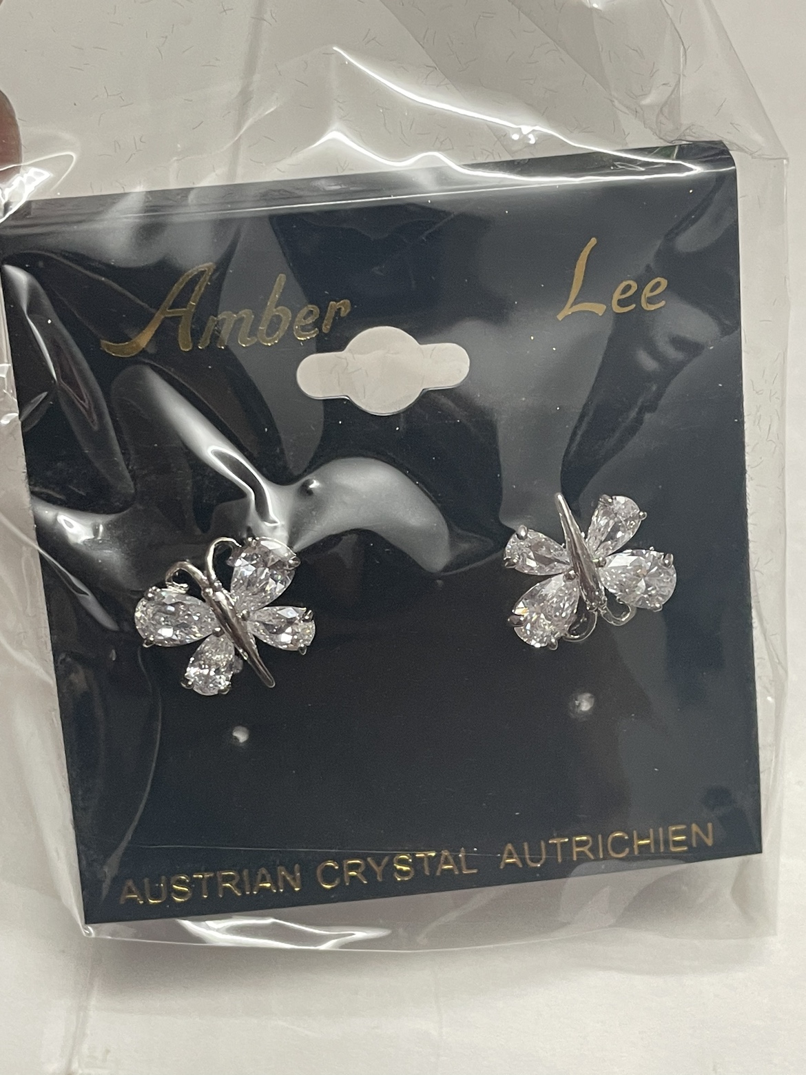 Amber lee Austrian crystal jewelry lot of 9 image indicator(3)