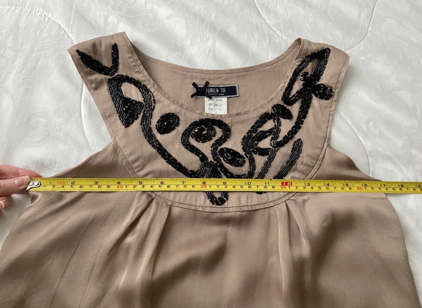 100% Silk Dress, Size XS-S - photo 2