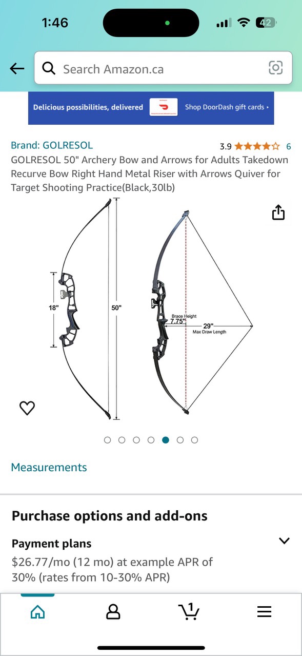 (NEW) Archery Set + Target - photo 5