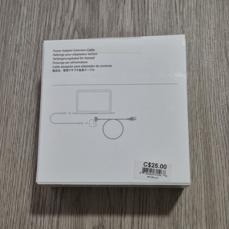 Apple Power Adapter Extension Cable - photo 2
