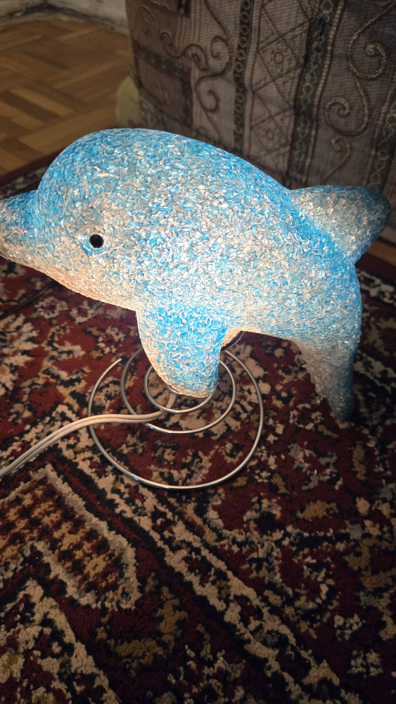 blue dolphin night light