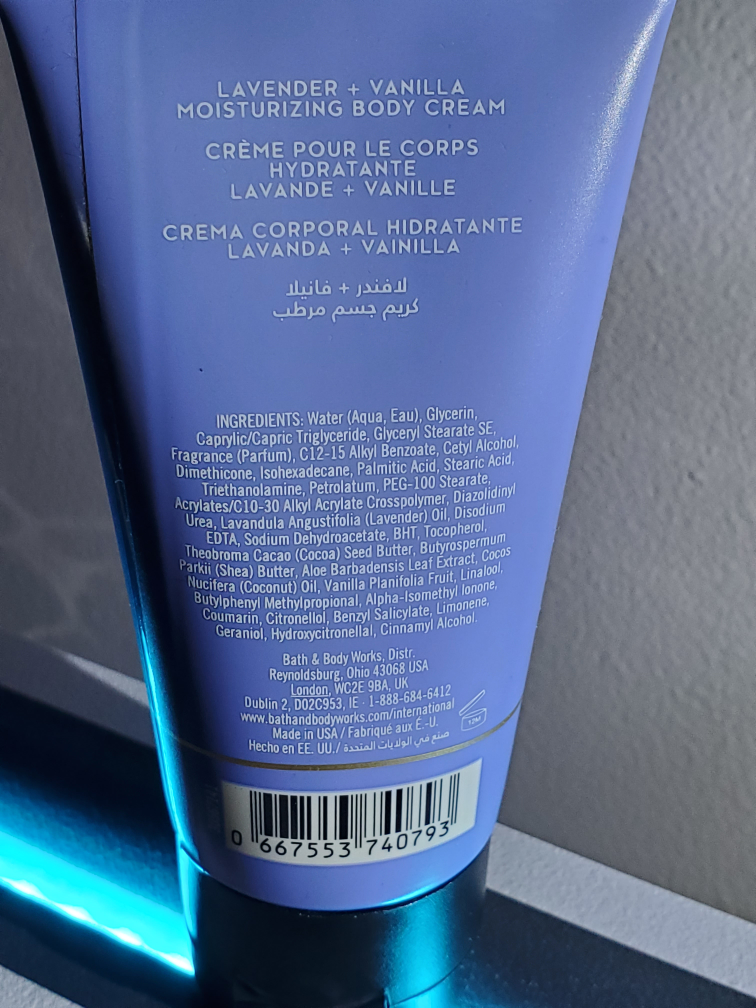 Bath & Body Works Aromatherapy  body cream (Lavender + Vanilla) - photo 3