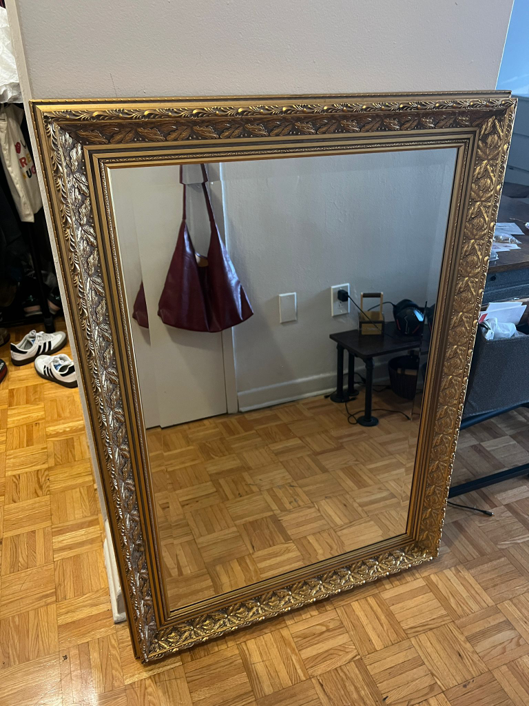 vintage mirror - photo 3