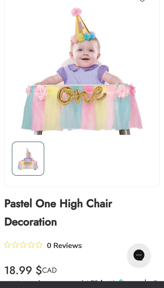 highchair decoration rainbow skirt - photo 3