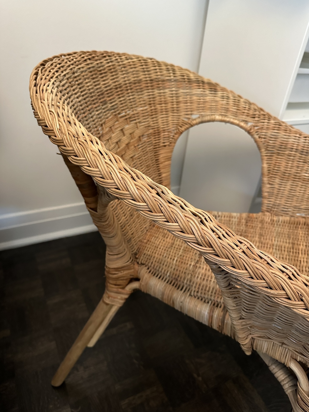 IKEA Rattan/Bamboo Armchair ‘AGEN’ - photo 3