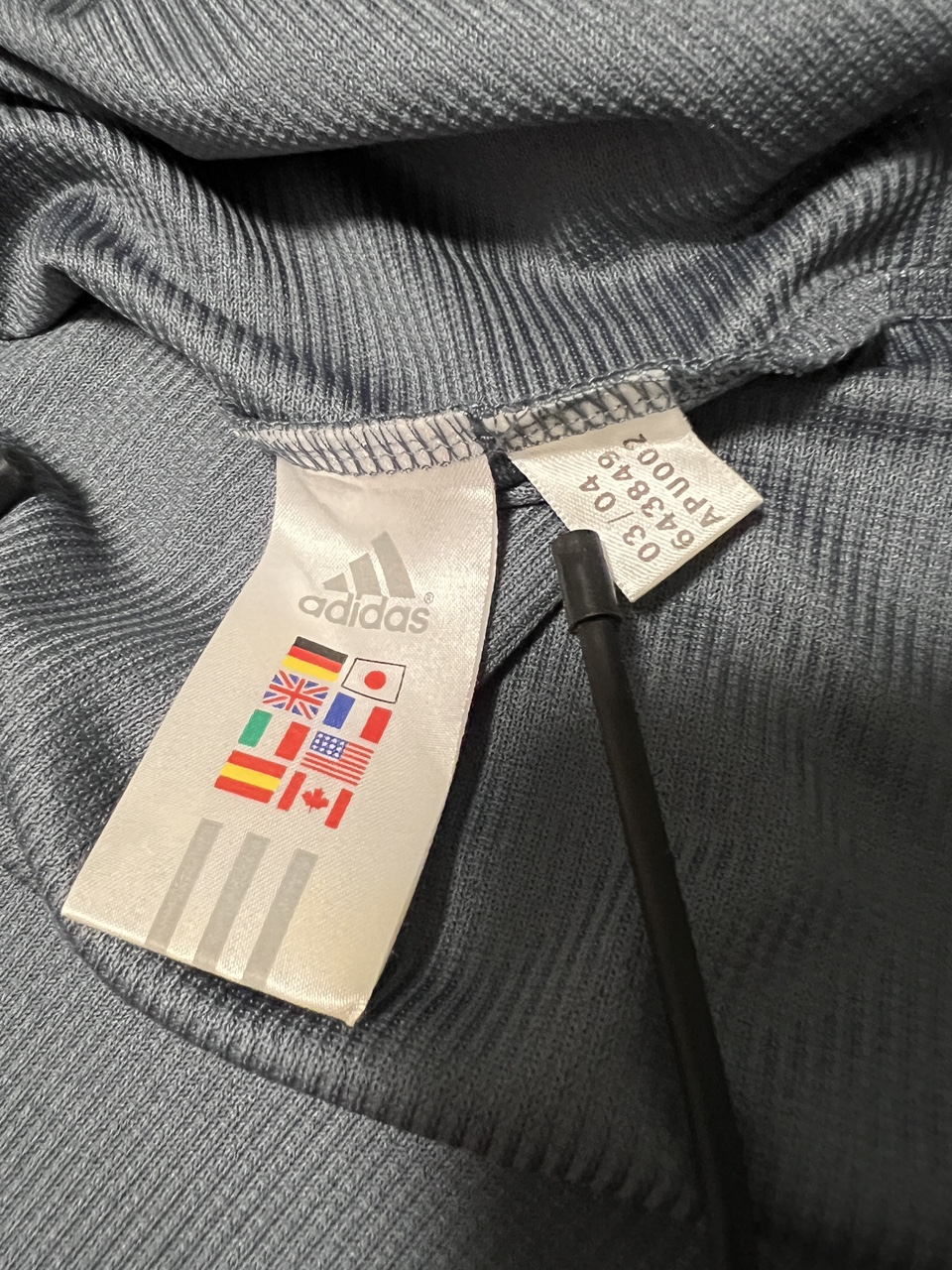 Germany Grey Training Soccer Jersey Shortsleeve (2004-2005) image indicator(10)