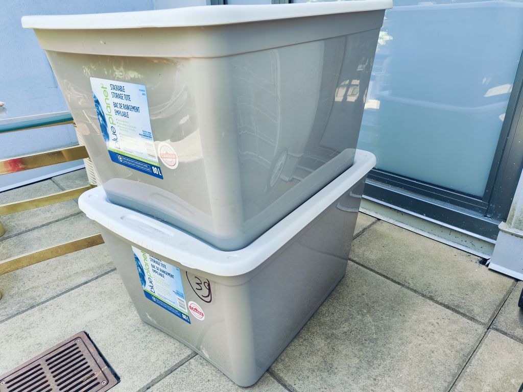 Very Good Quality 80L Large Size Storage Box $15/each, 2 for $25 thumbnail