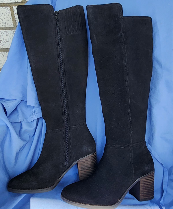 Womens Knee High Suede Boots BNIB image indicator(4)