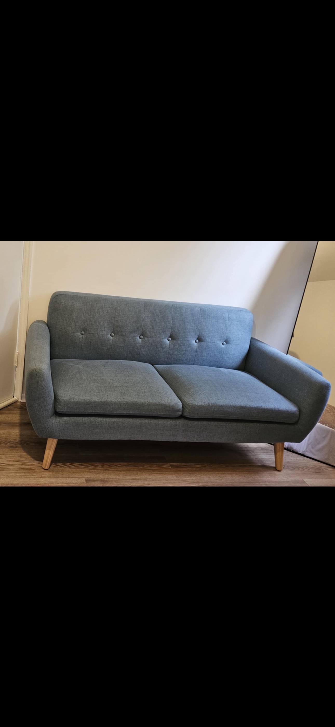 67”  Square arm loveseat