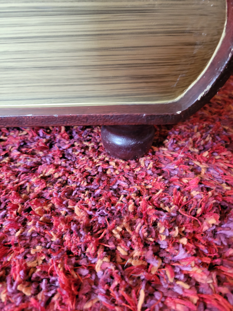 Handsome Trompe L'oeil Stack of Books Accent Side Table image indicator(9)