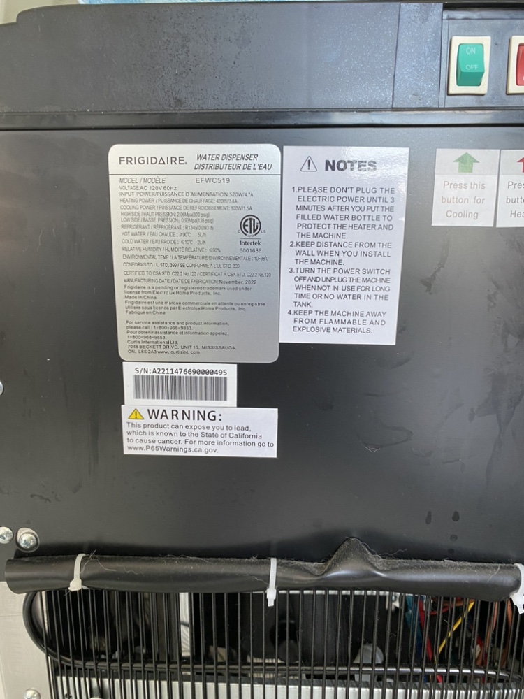 Water cooler and heater / new only used 2 times image indicator(2)