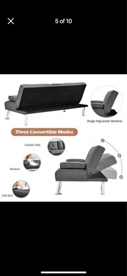 High end Couch/Futon - photo 4