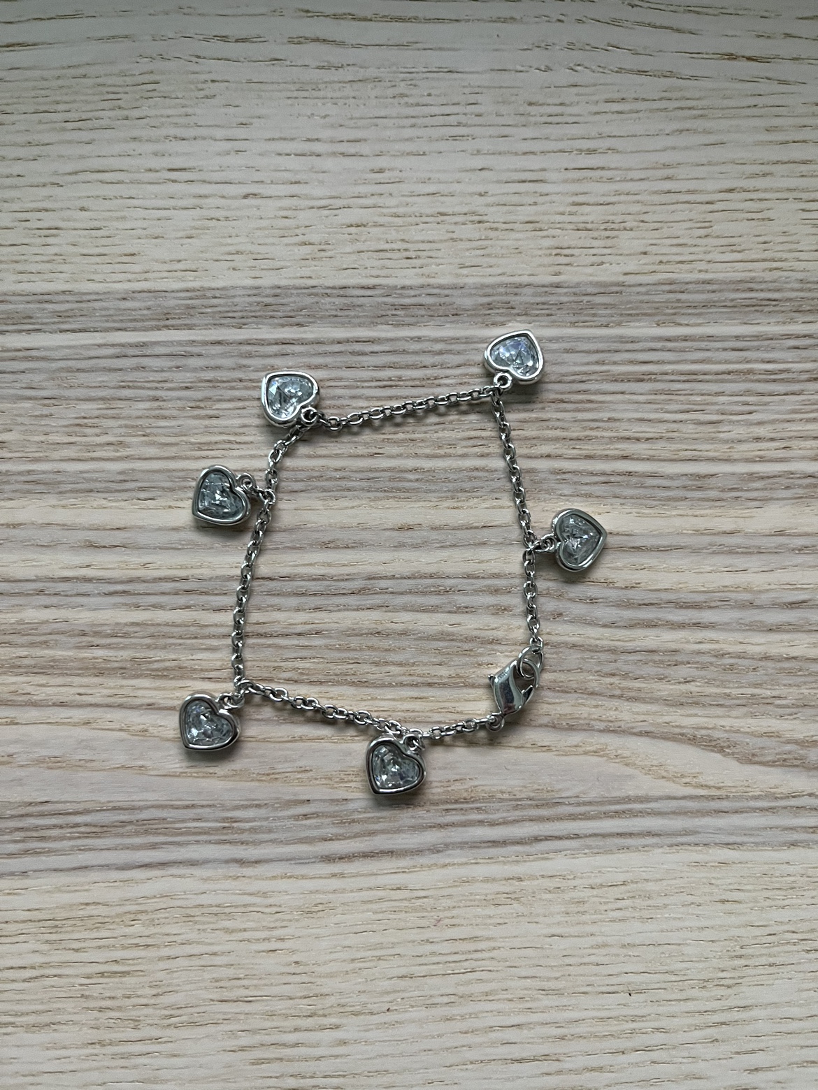 heart charm bracelet