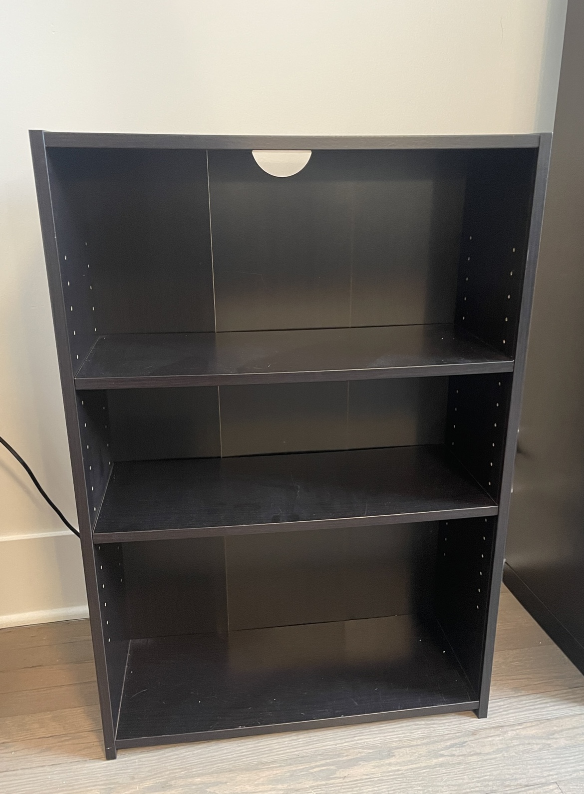 3-shelf bookcase