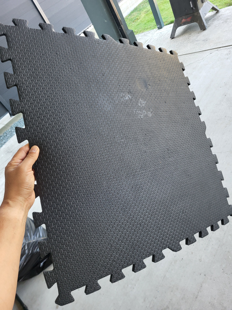Black Puzzle Mats, 9 pieces - photo 2