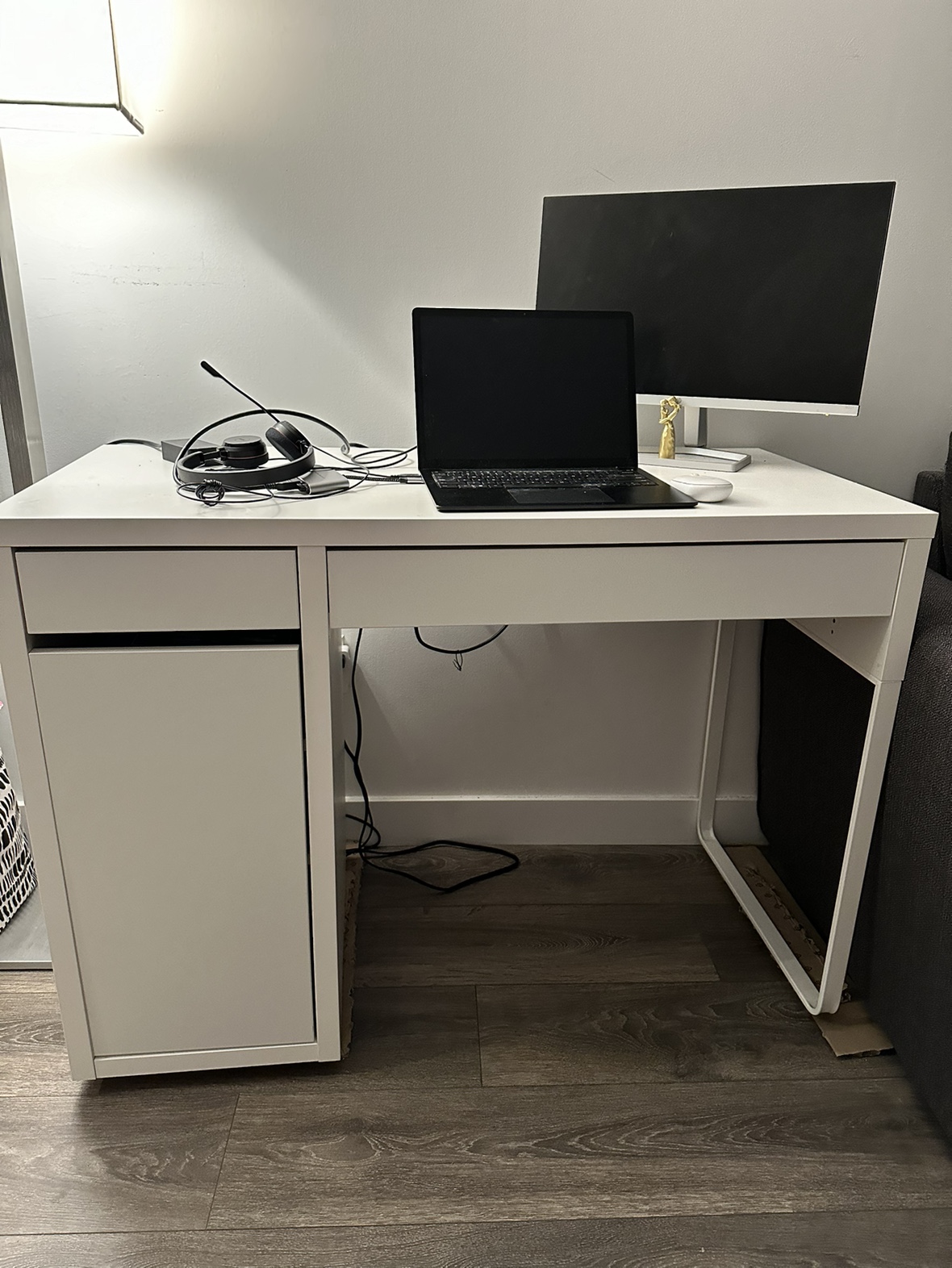 Desk - white- IKEA - photo 3
