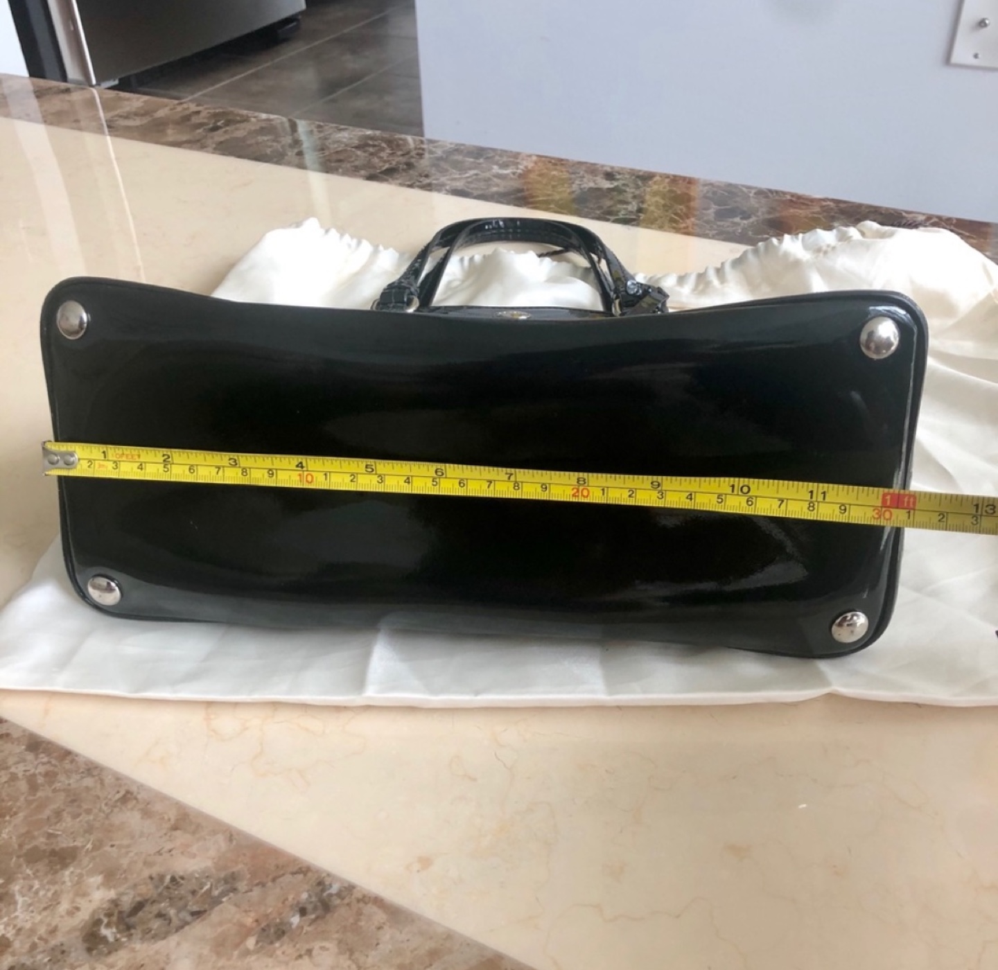 Coach Patent Leather Satchel - photo 4