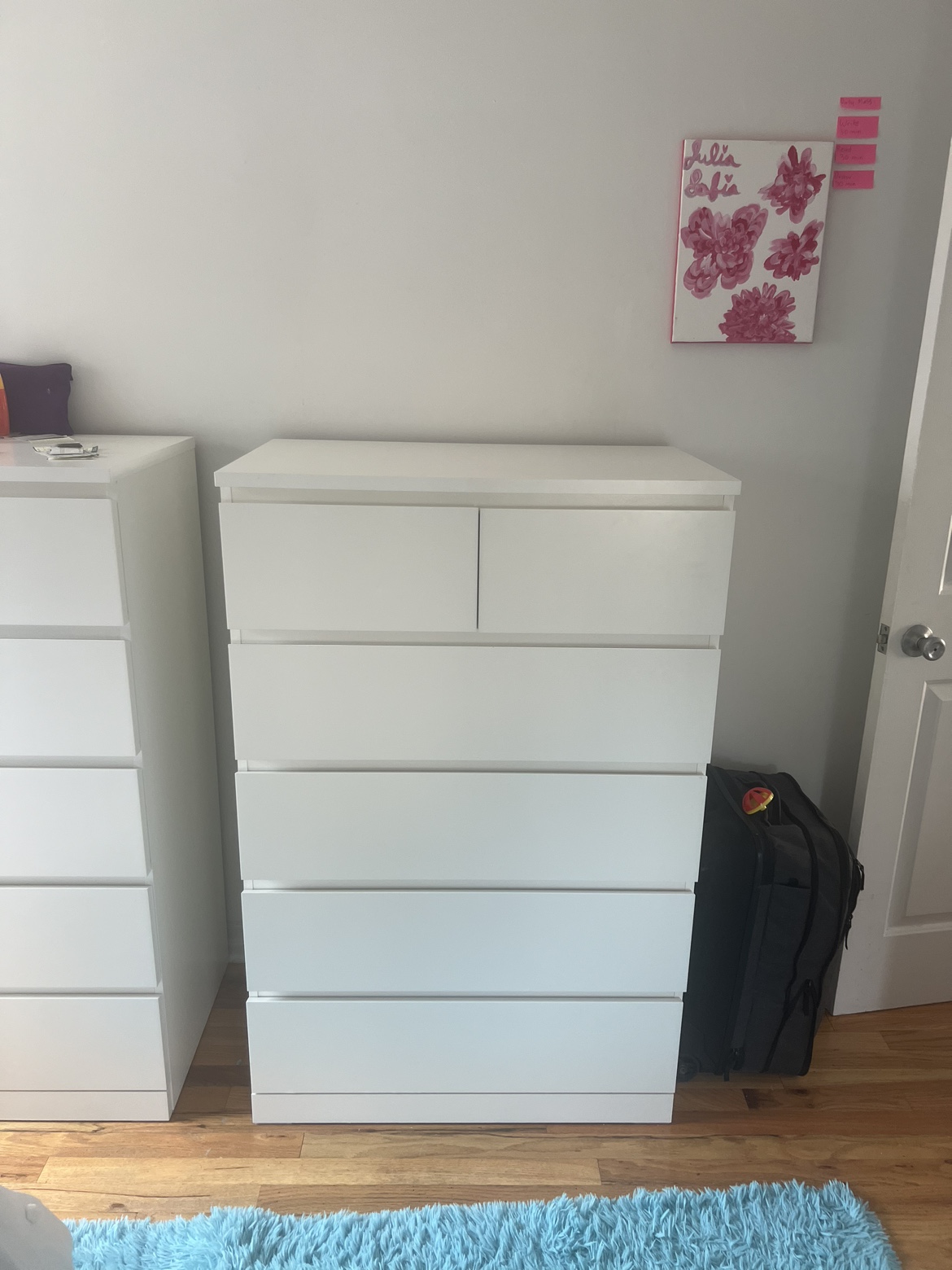 Ikea Malm 6 Drawer Chest - White - photo 5