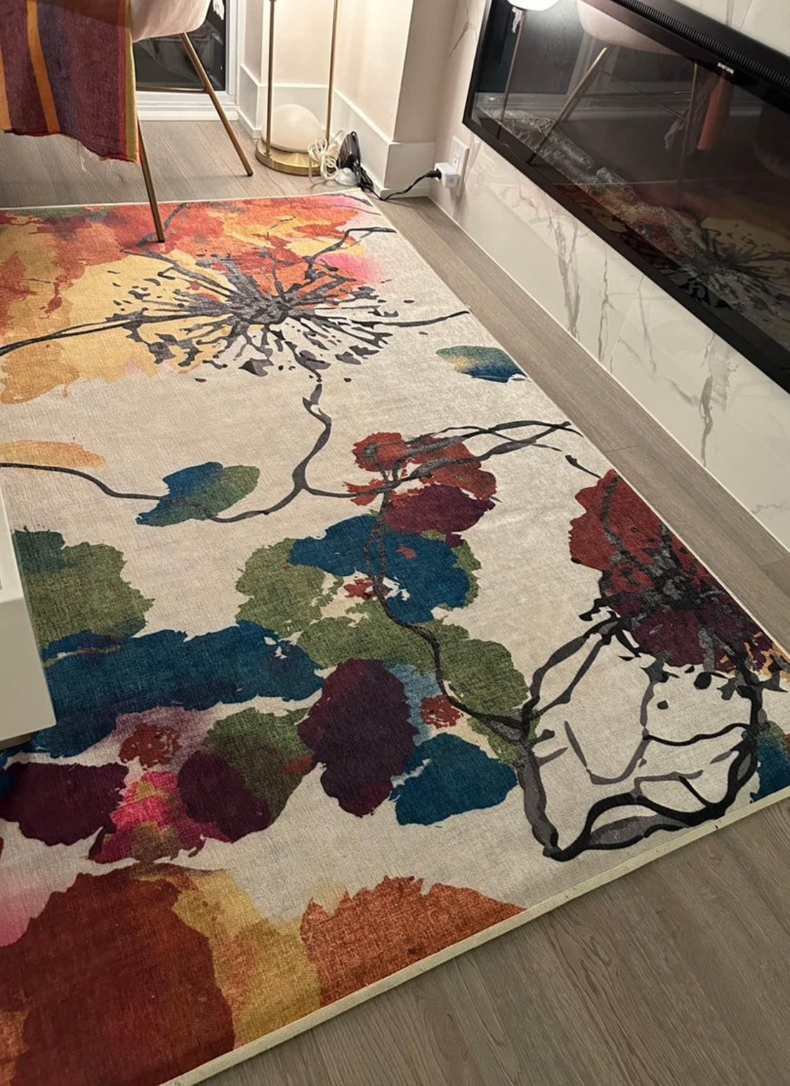 Ruggable floral rug - photo 3